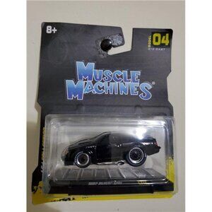 MUSCLE MACHINES #04 - 1987 BUICK GNX  1/64 BLACK MAISTO Rare Collection